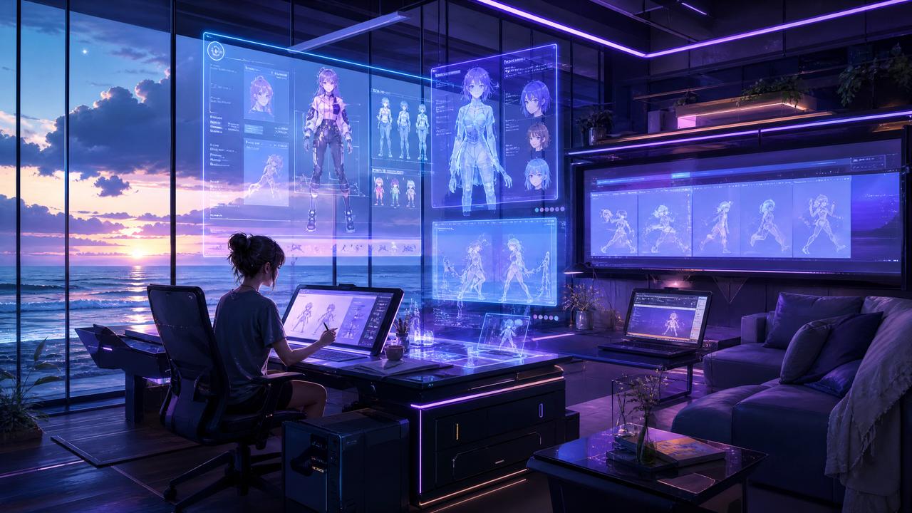 海角AI动漫创作